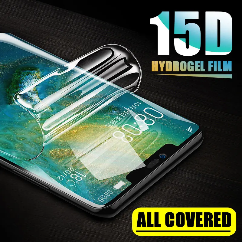 Мягкая Гидрогелевая Защитная пленка для Huawei Mate 20 Lite Pro P20 Защита экрана Mate10 не