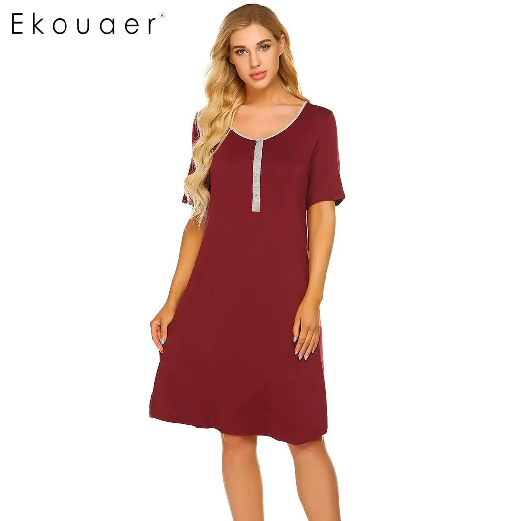 Ekouaer, женское нижнее белье, ночная рубашка, летняя одежда для сна, кружева, пэчворк, сексуальная сорочка на бретельках, ночная рубашка с стрингами