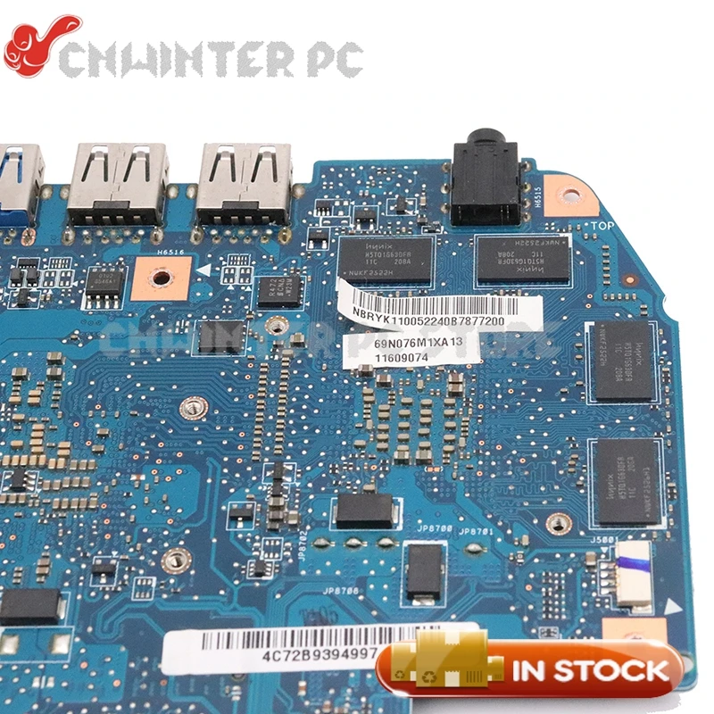 NOKOTION NB.RYK11.005 NBRYK11005 материнская плата для ноутбука Acer aspire 1 5 ноутбук процессор DDR3