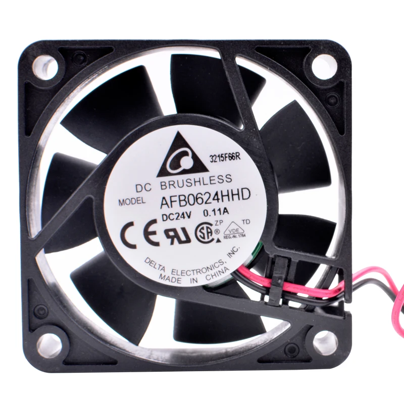 AFB0624HHD 6 см 60x60x20 мм 6020 60 вентилятор DC24V 0.11A 2 линии сервер инвертор зарядное