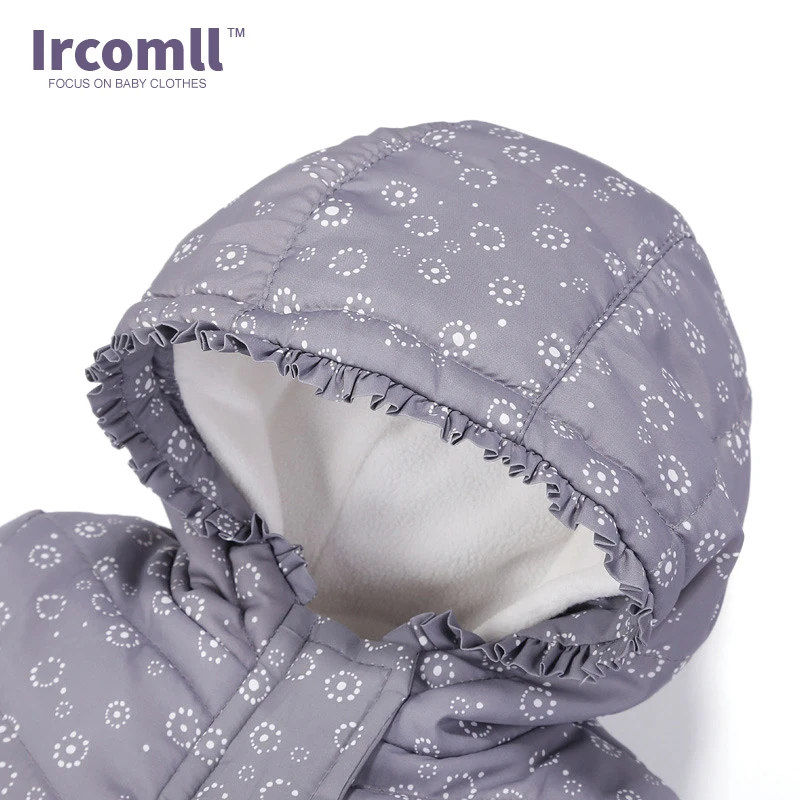 Новинка 2017 детские комбинезоны Ircomll плотный теплый комбинезон для малышей боди