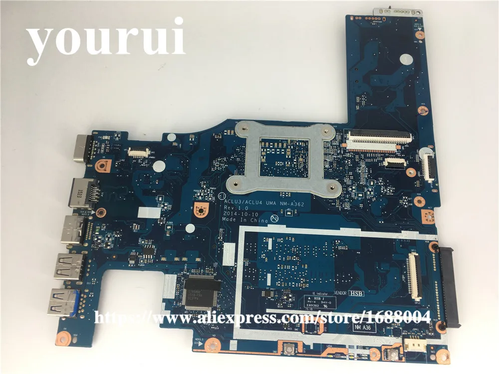 Для Lenovo G50-80 Материнская плата ноутбука 5B20H5432 ACLU3/ACLU4 NM-A362 CPU DDR3 | Компьютеры и офис