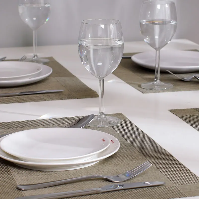 ОРЗ 4 шт. обеденный Настольный коврик из ПВХ теплоизоляция Non-Slip салфетки Пот Чаша