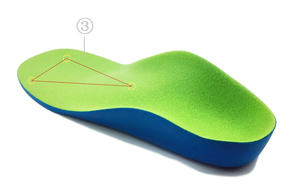 DORISLEN дети insole стелька для плоской Арка стопы поддерживающие ортопедические стельки 9 Размер