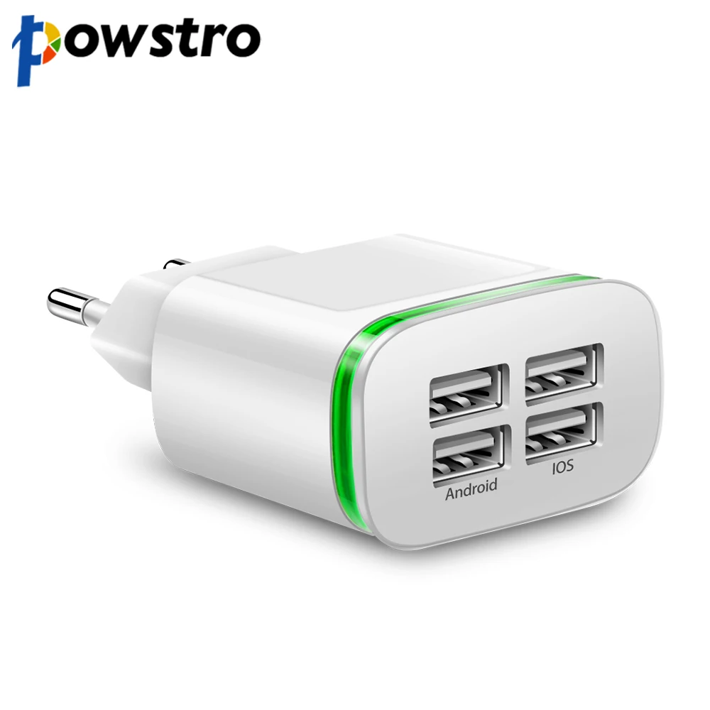 Зарядное устройство Powstro для планшетов с европейской вилкой макс. 5 В 4 а