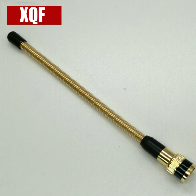 

XQF Golden VHF 136-174 MHz 6.8 Inch BNC Antenna for ICOM V8 V80 V80E V82 V85 Portable Radio