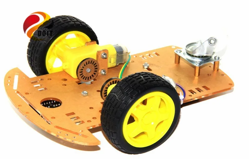 Умный автомобиль робот DOIT 2WD с корпусом NodeMCU + щит для платы двигателя L293D ESP 12E на