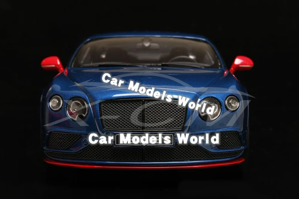 Полимерная модель автомобиля для GT Spirit Speed Continental (синий и красный) 1:18 + небольшой