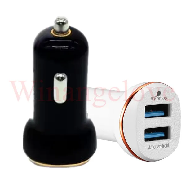 

Автомобильное зарядное устройство с 2 usb-портами, 5 В, 3 А, 200 шт.