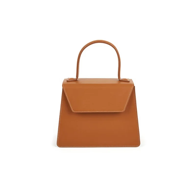 

Vintage Handbags Trapezoid Shaped Shoulder Messenger Bags for Women PU Leather Samll Square Bags Purses Ins Clutch Chic Sac 2019