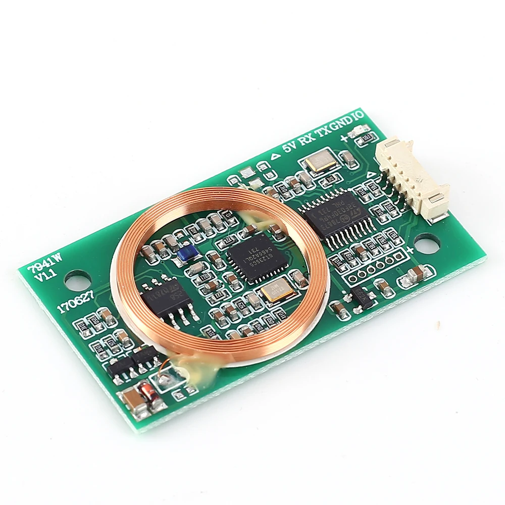 DC 5 В двойной частоты чтения/записи RFID Беспроводной Модуль UART 13,56 МГц 125 кГц 50 мА для IC/ID/Mifare карты