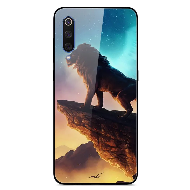 16 Для Xiaomi mi 9 SE mi 9SE чехол mi 9SE модная задняя крышка из закаленного стекла жесткий чехол для телефона s для Xiaomi mi 9 mi 9 чехол mi CC9 9 Lite - Цвет: 16
