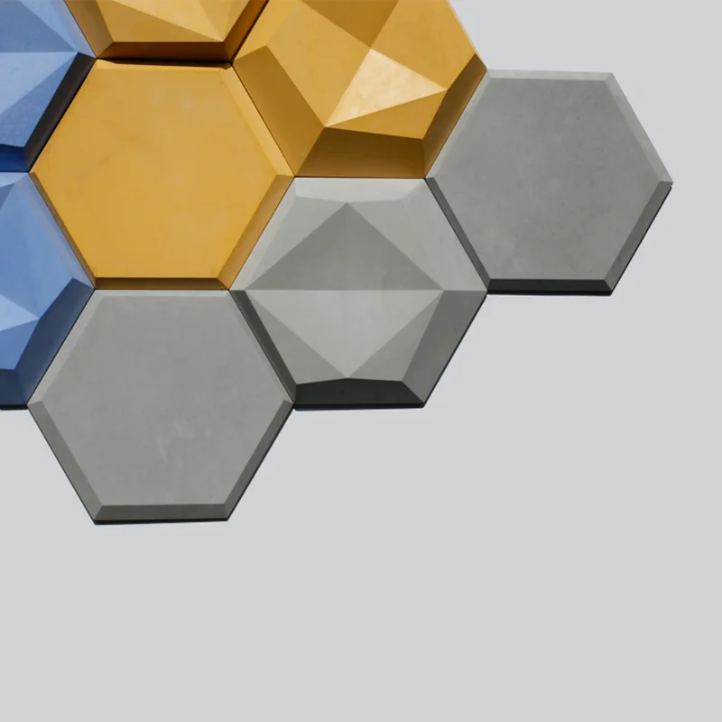 Бетонные настенные формы для украшения фона телевизора силиконовые стен