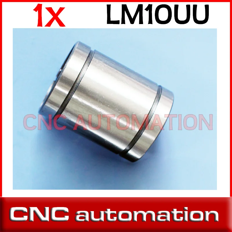 LM10UU 10 мм втулка вала CNC линейный шариковый подшипник 10x19x29мм|rail linear|shaft linearlinear rails cnc
