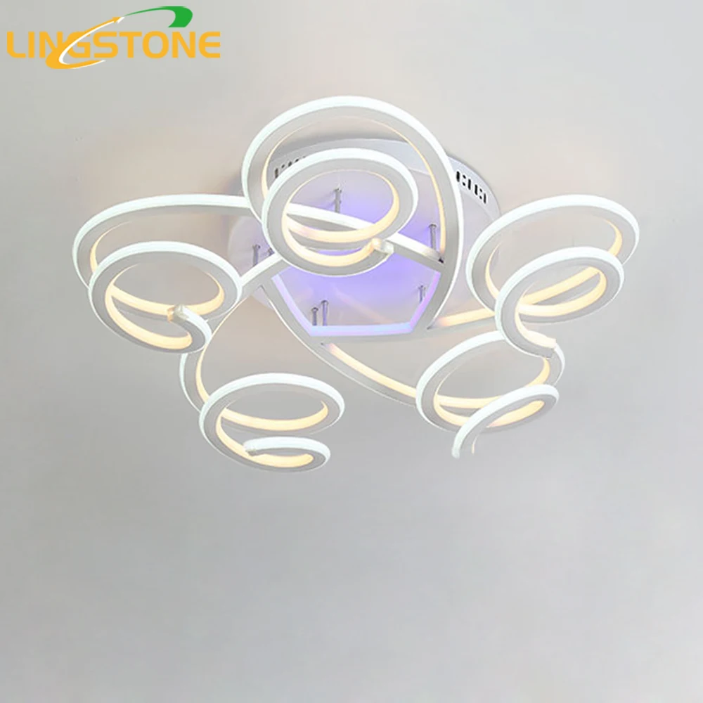 LED Потолочные светильники Дистанционное управление затемняя современный