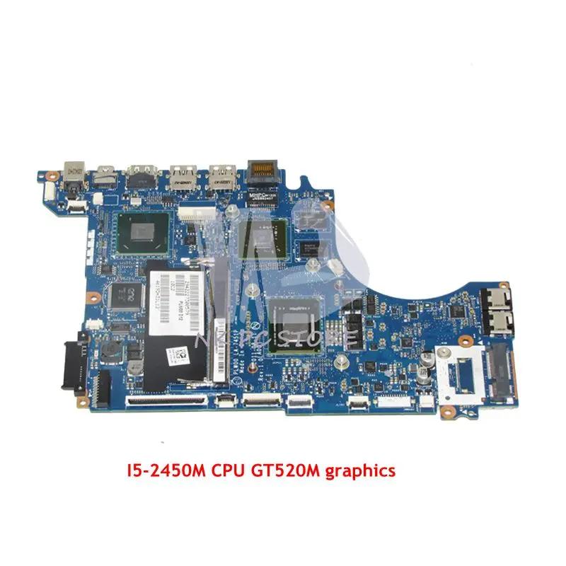 NOKOTION CN 01GY8V для Dell XPS 14Z L412Z материнская плата ноутбука PLW00 LA 7451P ЦП GT520M 1GB|motherboard