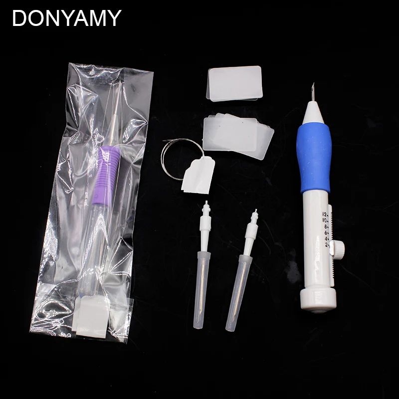 

Инструменты для вязания, модная ручка для вышивки, вышивка, Пробивка, игла с вышитым рисунком