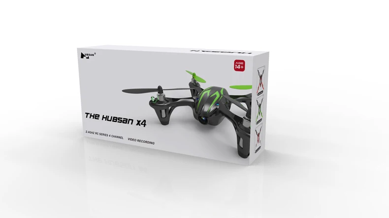 Радиоуправляемый квадрокоптер Hubsan X4 H107C 2 4G 4CH с камерой и защитным покрытием RTF H107L