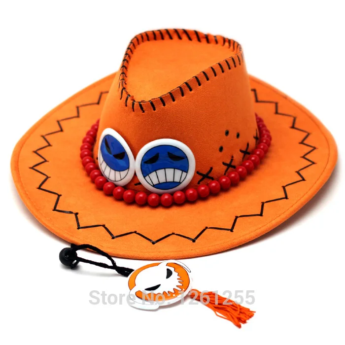 One Piece Ace Cap Cosplay Hats Free Shipping Ota456 Aksessuary Dlya Odezhdy Aliekspress
