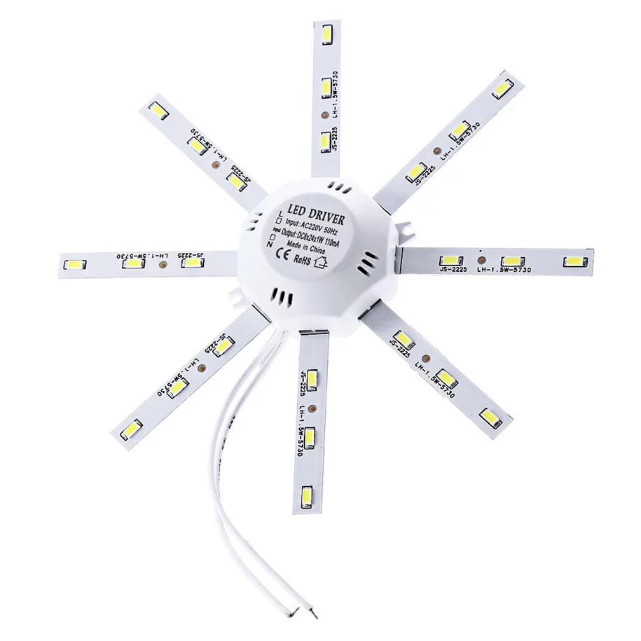 CARPRIE светодиодные потолочные светильники для гостиной 12 Вт 900lm 24 Led 5730 SMD LED спальня