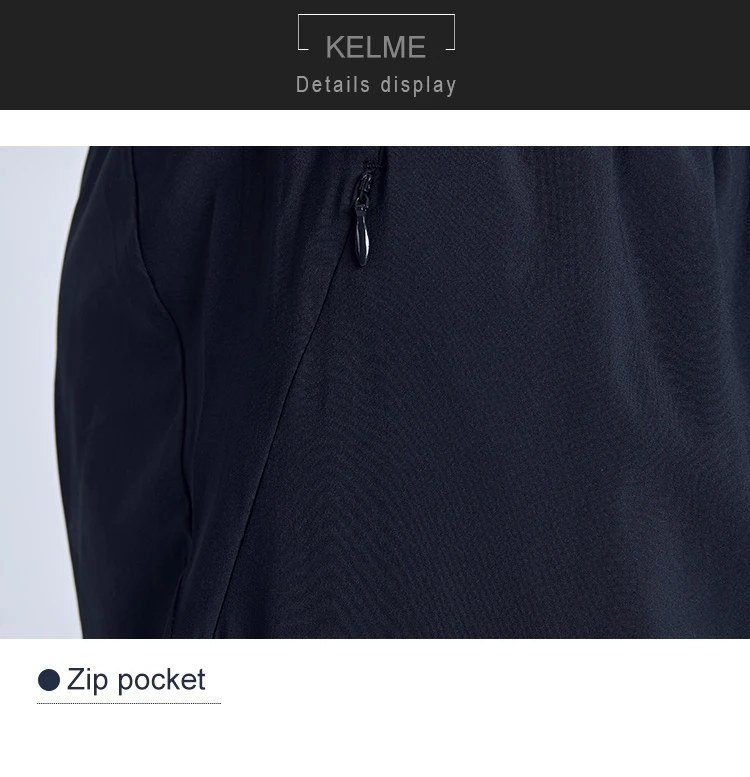 KELME мужские летние быстросохнущие укороченные брюки, дышащие спортивные штаны для фитнеса и бега, спортивные штаны 3991535