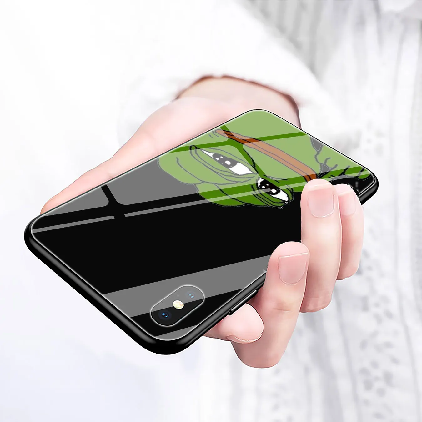 Lavaza Pepe the Frog чехол для телефона из закаленного стекла Apple iPhone XR X XS Max 6 6S 7 8 Plus 5 5S SE 10