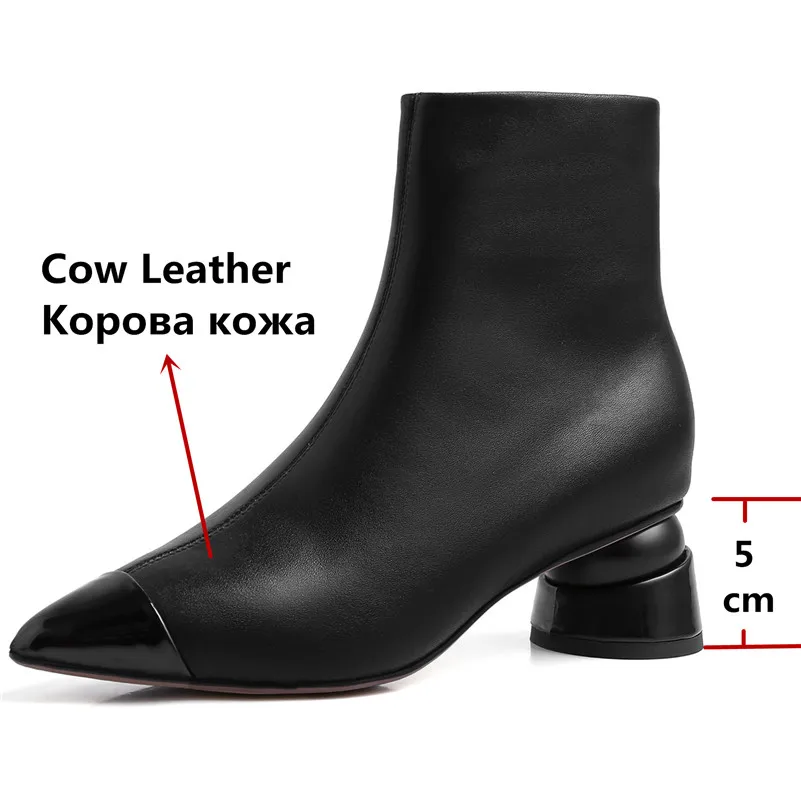Новинка 2019 года Брендовые женские ботильоны с острым носком сезон осень зима