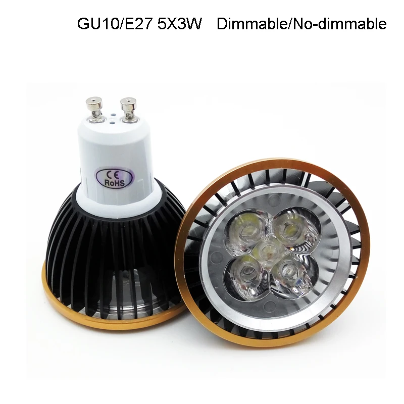 Shustar GU10/E27 9 Вт 12 15 PAR20 светодиодные лампы затемнения/без затемнения AC110V 220 В 30/60 угол