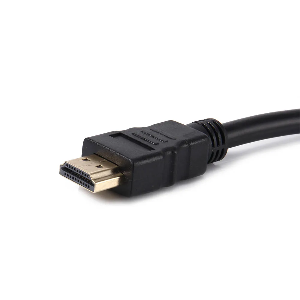 30 см HDMI к VGA Женский видео адаптер конвертер кабель 15 Pin шнур провод линия для HDTV