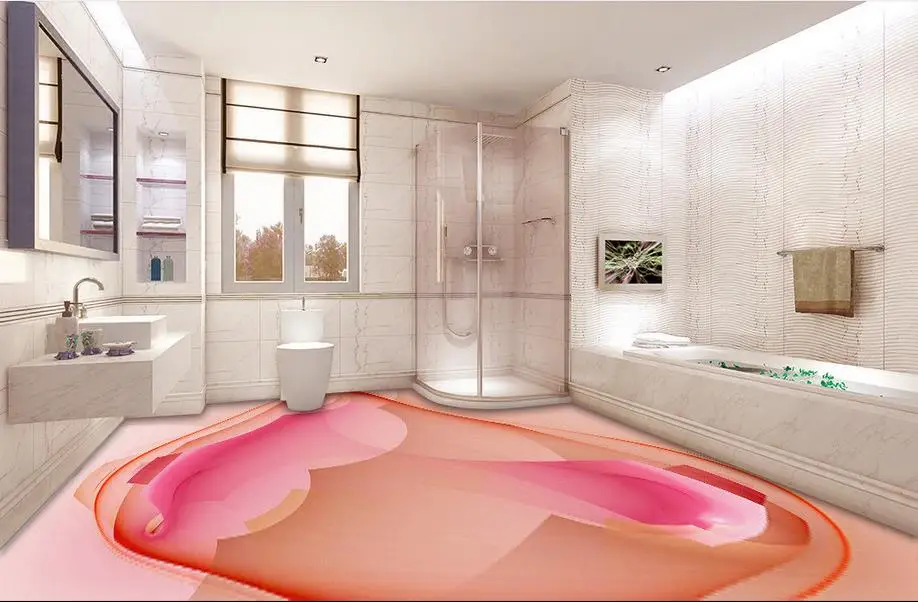 Модные виниловые 3d обои для пола гостиной напольные плитки европейский стиль |