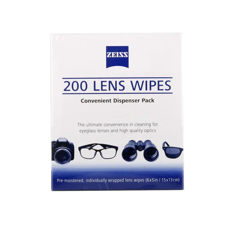 Новинка Zeiss предварительно увлажненные салфетки для чистки линз - Цена: 2 450,48 руб.