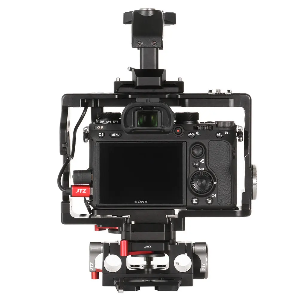 Штатив для видеокамеры JTZ DP30 с ручкой SONY A9 A7III A7RIII A7SIII|handle rig|video cagecamera video cage |
