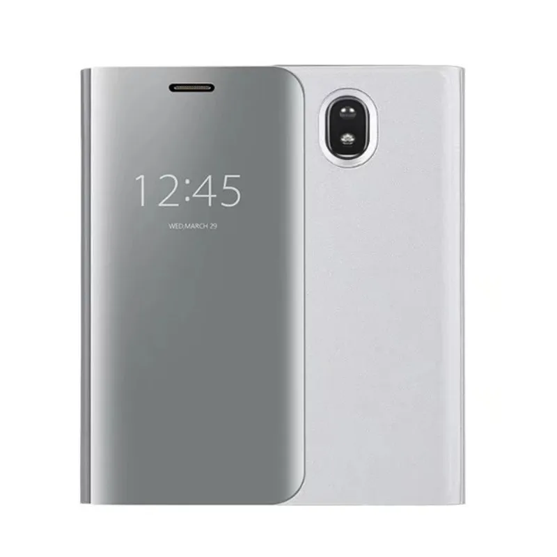 MDFUNDAS зеркало вертикальный стенд крышка для samsung J7 2017 чехол жесткий