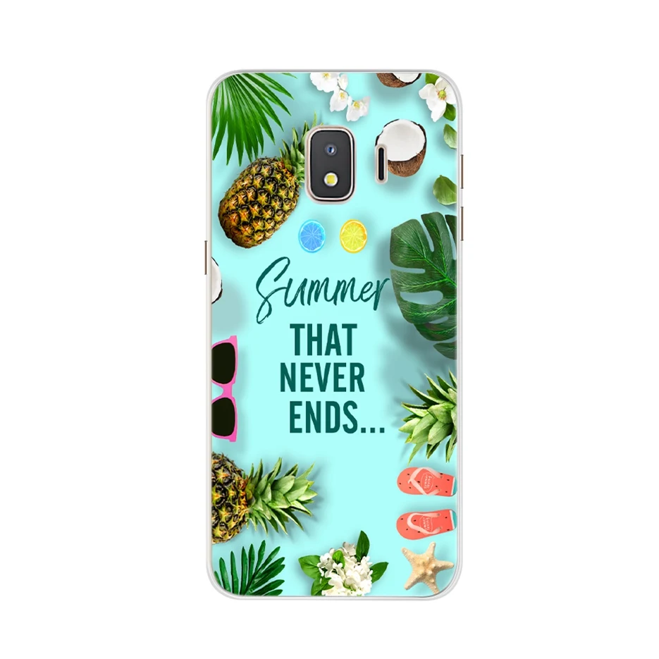 Мягкий силиконовый чехол для Samsung Galaxy J2 Core 2018 с милыми животными задняя крышка