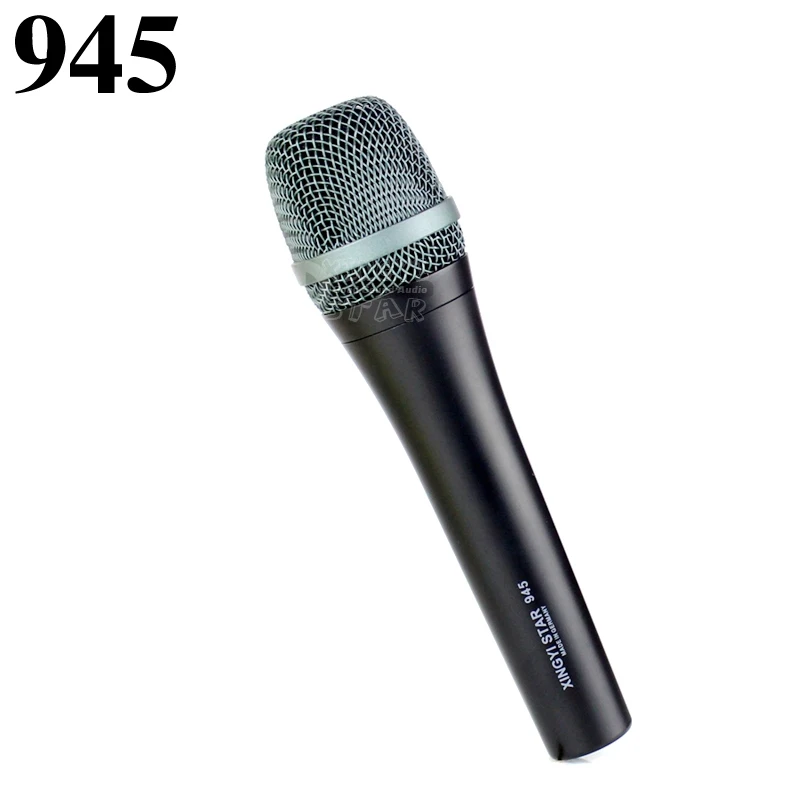 

Professional Handheld Super Cardioid Vocal Dynamic Microphone System For e945 e 945 Stage Singer Studio Karaoke Moving coil Mic