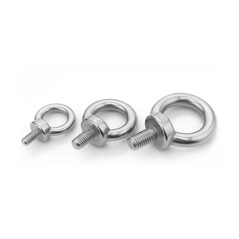 Кольцевая гайка кольцевой винт Eyebolt из нержавеющей стали M4 M5 M6 M8 M10 M12|steel nut|screw m12nut
