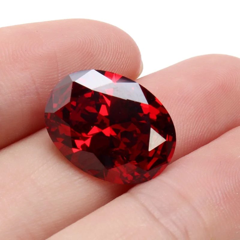 Лучшая Акция 13.89CT кроваво-красный рубин не нагреваемый 12X16 мм алмаз овальной огранки россыпью драгоценный камень алмаз DIY Ювелирные изделия декоративные поделки