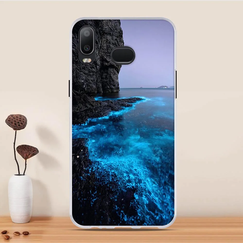 Чехол для Samsung Galaxy A6s SM G6200 силиконовый чехол Coque A6S A6 S мобильного телефона|Бамперы|