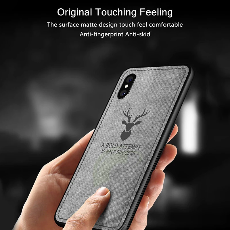 Keajor чехол для телефона Iphone 7 8 6 6s Plus классический тканевый бампер мягкая