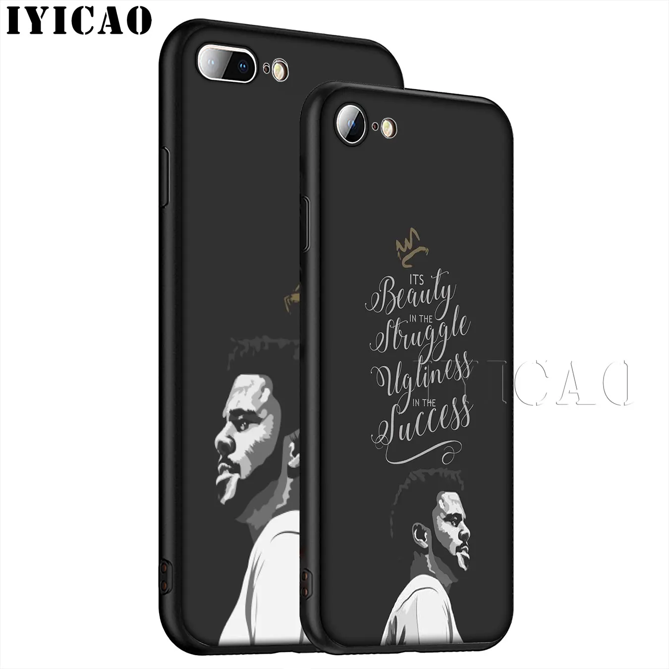 IYICAO Dreamville J. COLE J Мягкий силиконовый чехол для телефона iPhone XR X XS 11 Pro Max 6 6S 7 8 Plus 5 5S SE 10