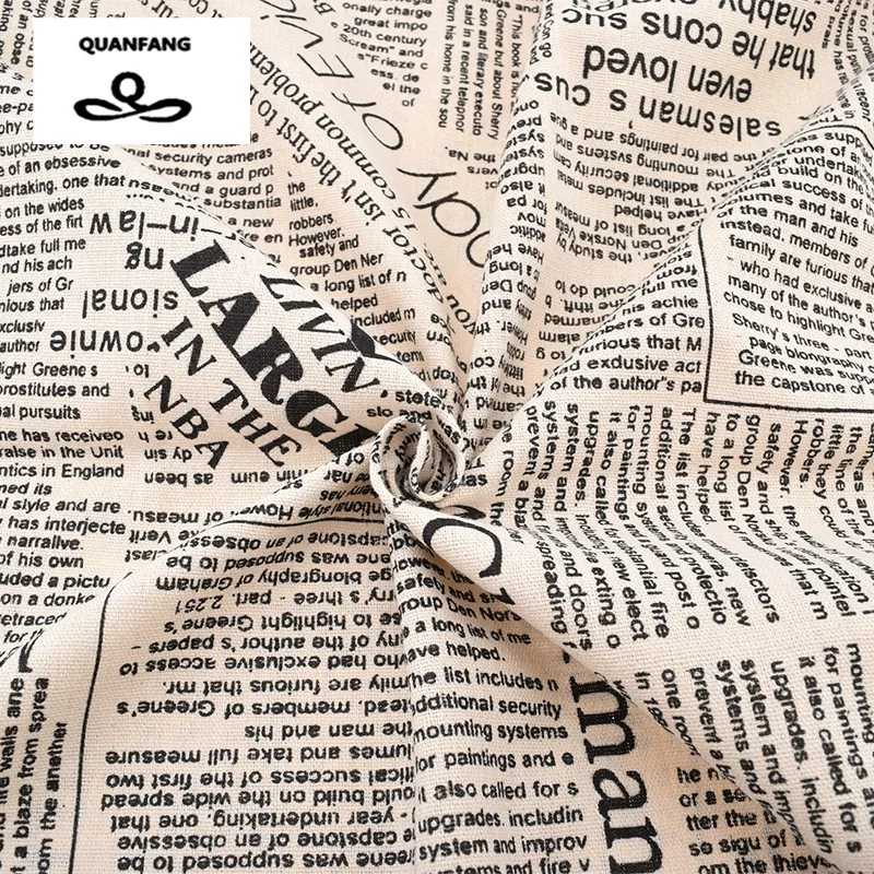 Printed Cotton Linen Fabric For Quilting DIY Sewing Sofa Curtain Bag Cushion Furniture Cover Material Bottles Series 50cmx145cm | Дом и сад