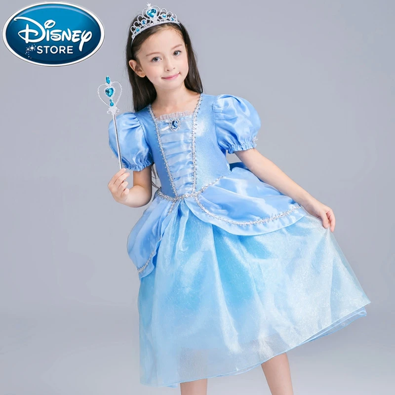 Disney Frozen dress For Girls moana disfraz Anna Elsa elza Kids princess Girl disfraces rapunzel Costume infant clothes children | Детская