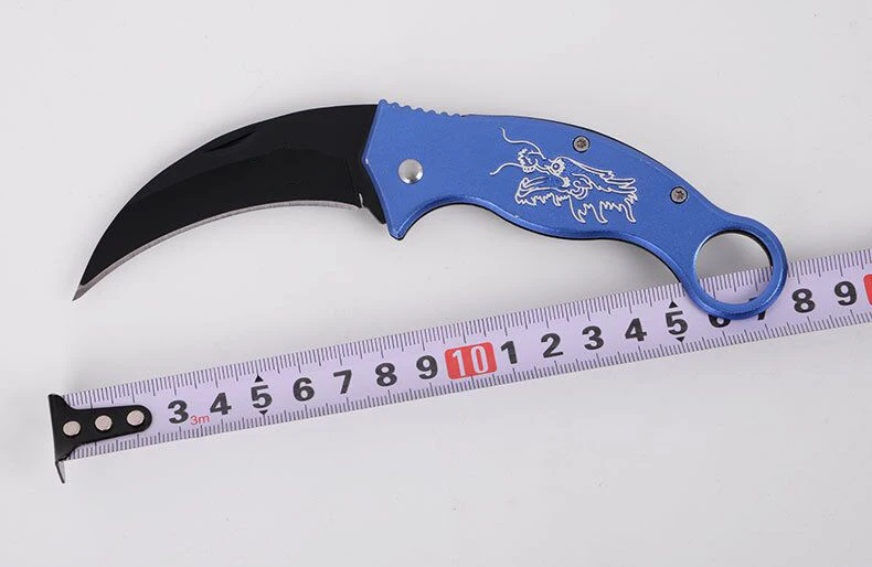 Karambit нож 2 модели специальный стиль подарок практика Складной Нож EDC инструмент