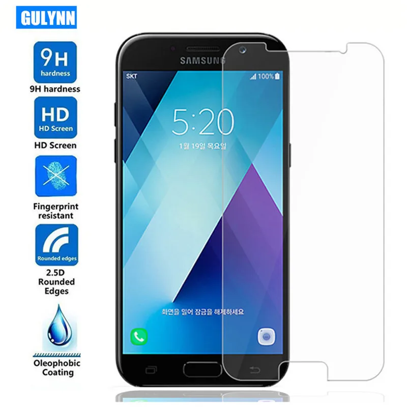 Защитная пленка 9H для Samsung A3 A5 A7 A6 A8 Plus J2 J3 J5 J4 6 7 Prime a51 a71|film for samsung|glass filmscreen protector |