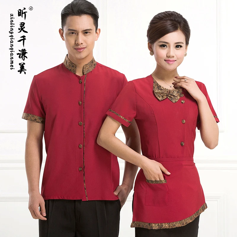 Отель официант девушка Летние комбинезоны Комбинезоны для девочек с короткими