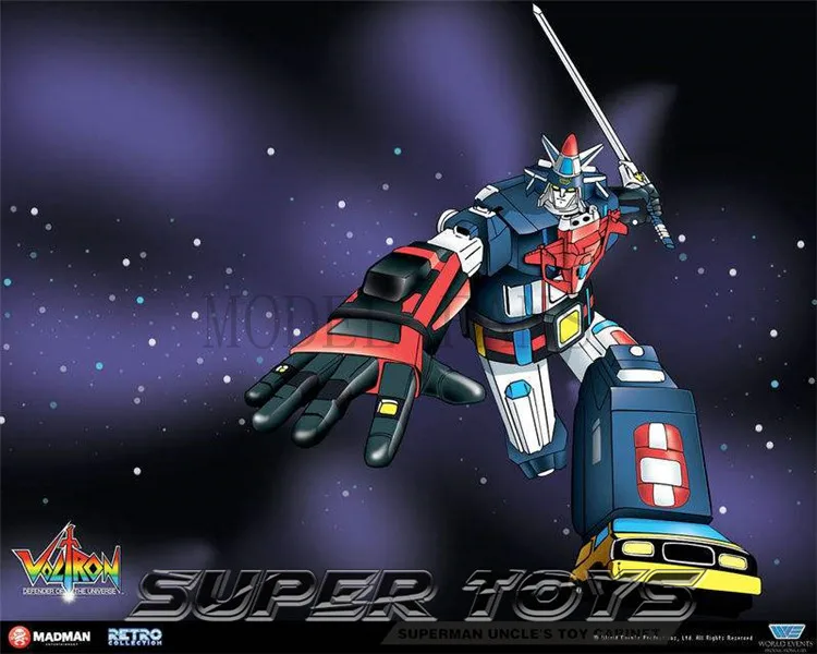 Модель фанатов трансформационный робот Voltron: защитник Вселенной Voltron транспортное средство сила Fortress Maximus фигурка