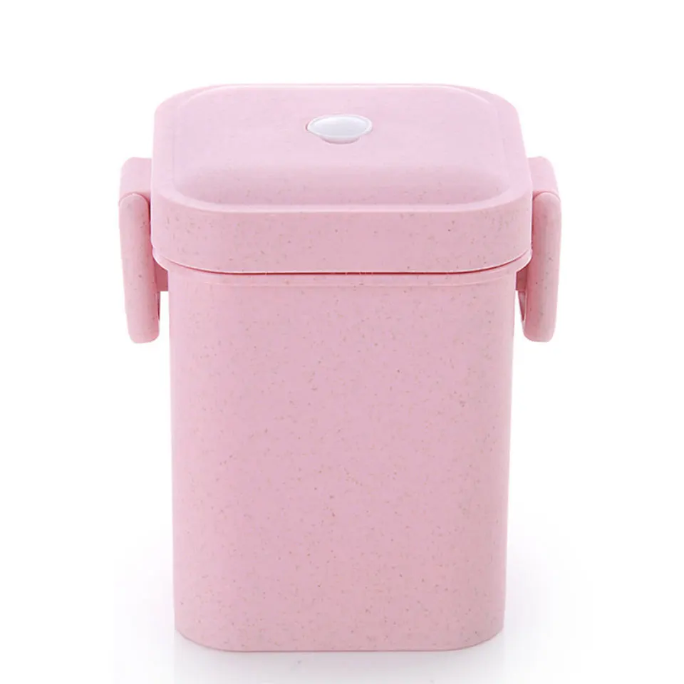 Кухонный пластиковый контейнер для микроволновой печи бэнто пищевой пикника на