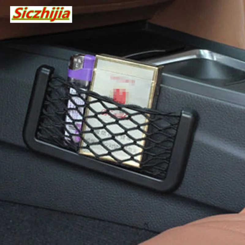 Сетчатая Сумка для хранения на спинку сиденья автомобиля сумка Peugeot 206 207 208 301 307 308