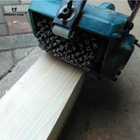 10012013mm abrasives wire brush wheel for 9741 sander p80 p600 wooden furniture polishing grinding tool