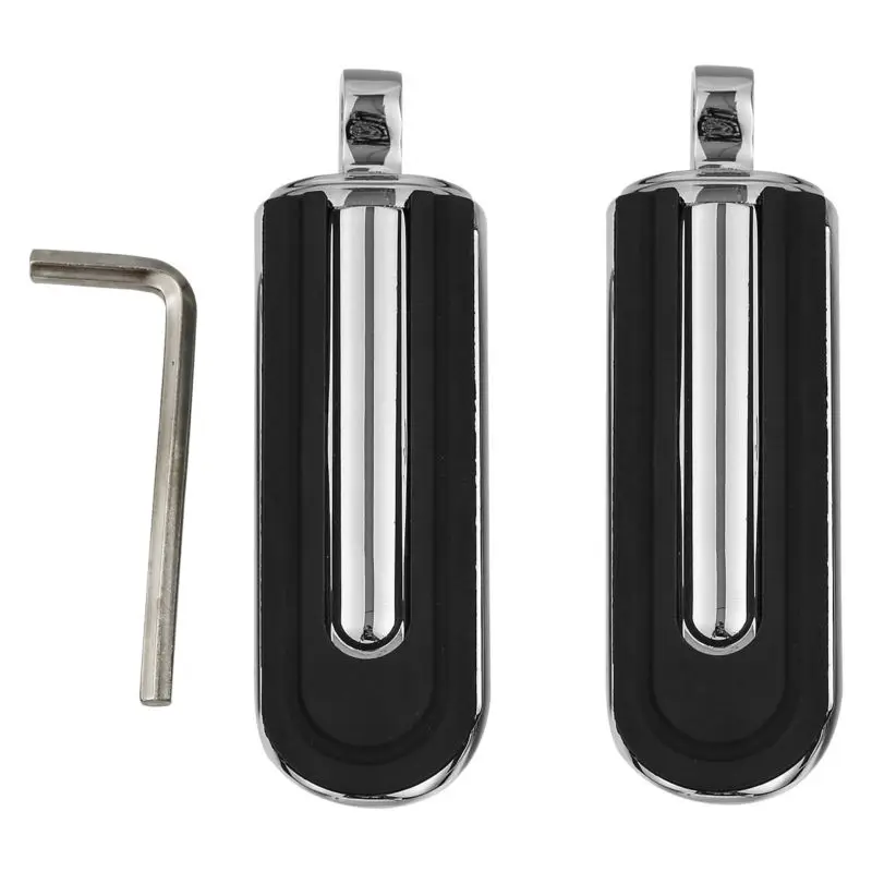 

Foot Pegs Rest For Harley Motorcycle Touring Dyna Sportster Male Peg Mount hopper Bobber